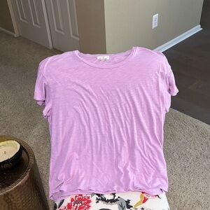 T.La Lavender Short Sleeve Tee